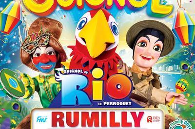 Guignol Rhne Alpes et Rio le majestueux perroquet  Rumilly