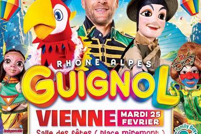 Guignol Rhne Alpes et Rio le majestueux perroquet  Vienne