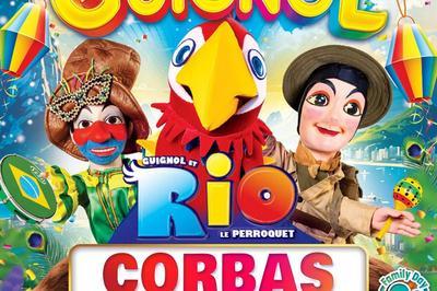 Guignol Rhne Alpes et Rio le majestueux perroquet  Corbas