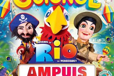 Guignol Rhne Alpes et Rio le majestueux perroquet  Ampuis