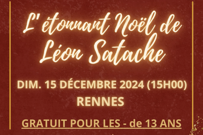 L'tonnant Nol de Lon Satache  Saint Gregoire