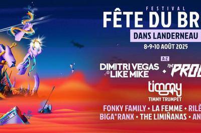 Dimitri Vegas, The Prodigy et La Femme  Landerneau