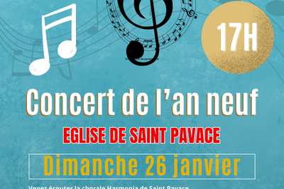 Concert de l'an neuf  Saint Pavace