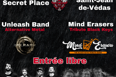 Mind Erasers et Unleash en concert  Saint Jean de Vedas