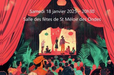 Spectacle de thtre d'improvisation  Saint-Mloir-des-Ondes  Saint Meloir des Ondes