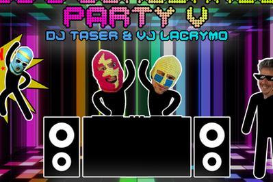 90's Eurodance Party V, DJ Taser et VJ Lacrymo  Lille