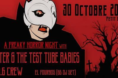 A Freaky Horror Night With : Peter & TTB + 86 Crew + El Fourbos  Paris 13me