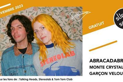 Abracadabra, Monte Crystal et Garon Velours  Paris 12me