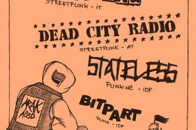 Abrasive Punk Night #6 : Nowhiterag, Dead City Radio, Stateless, Bitpart  Paris  Paris 11me