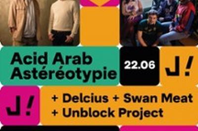 Acid Arab DJ Set, Astereotypie et Decius  Reims