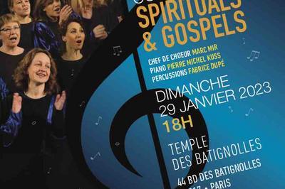 Concert Spirituals et Gospel  Paris 17me