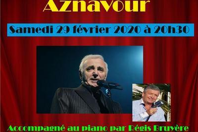 Alberto Chante Charles Aznavour Accompagn Au Piano Par Regis Bruyere  Saint Etienne