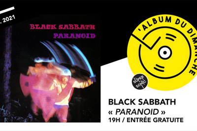 Album Du Dimanche - Black Sabbath - Paranoid  Paris 12me