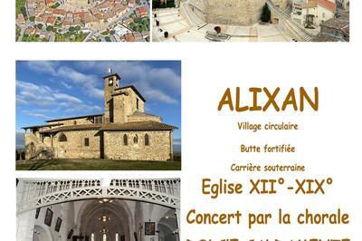 Les amis du vieil Alixan proposent un concert dans l'église par la chorale Dolc'e Caldamente