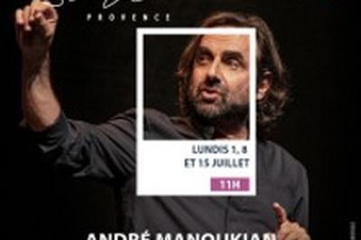 Andr Manoukian, Seul en Scne, La Scala Provence  Avignon