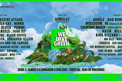 We Love Green 2021 Pass 2 jours à Paris 12ème