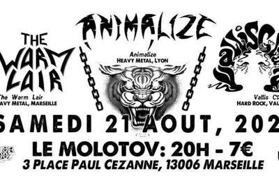 Animalize+Thewarmlair+Vallisclausa  Marseille
