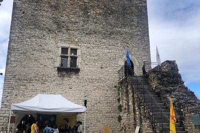 Animation à la tour médiévale à Morestel