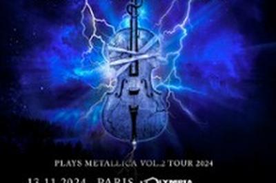 Apocalyptica, Plays Metallica Vol.2 Tour 2024  Paris 9me