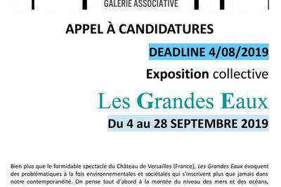 Appel  candidature exposition Les Grandes Eaux  Strasbourg