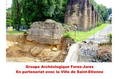 Aqueduc du Gier, Dernires dcouvertes  Saint Etienne