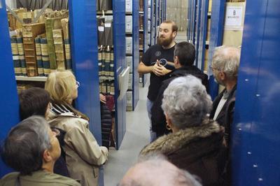 Archives Dpartementales Du Doubs : Visite Guide Des Locaux De Conservation  Besancon