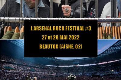 L'arsenal Rock Festival #3 - Pass 2 Jours  Beautor
