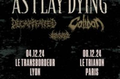 As I Lay Dying, Through Storms Ahead Europe 2024  Villeurbanne