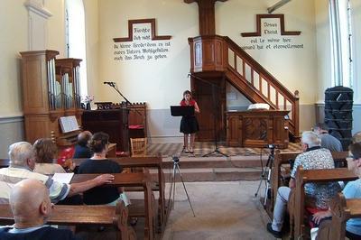 Concert dans un temple protestant  Urbeis