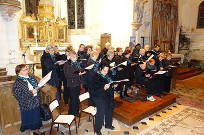 Concert dans une glise du XVe sicle classe au titre des Monuments historiques  Sainte Maure