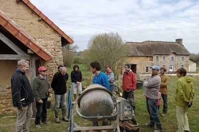 Atelier : chantier correcteur thermique chaux chanvre  Montpinchon