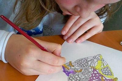 Atelier d'enluminures pour enfants  Joinville