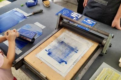 Atelier de gravure  Villiers le Bacle