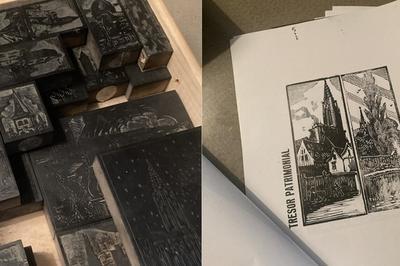 Atelier de typographie avec l'Espace Europen Gutenberg  Strasbourg