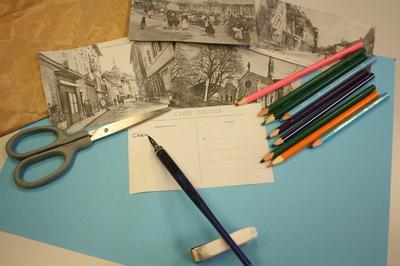 Atelier en famille Cartes postales  Rumilly