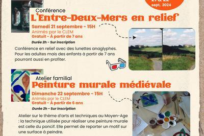 Atelier familial peinture murale mdivale  Sadirac