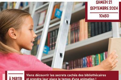 Atelier pour enfants Vis ma vie de... bibliothcaire  Saint Andre les Vergers