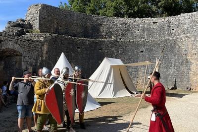 Ateliers et dmonstrations autour du Moyen ge  Saint Front sur Lemance