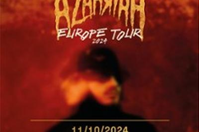 Azahriah, Europe Tour 2024  Montreuil