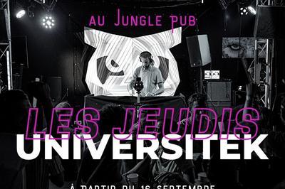 Les Jeudis Universitek / Mix Djs Rsidents & Guests  Montpellier