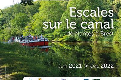 Balade Commente - Escales Sur Le Canal De Nantes  Brest.  Saint Aignan
