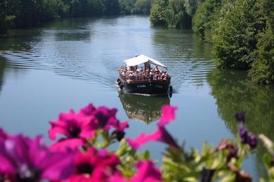 Balade en gabare  Saint Martial d'Artenset