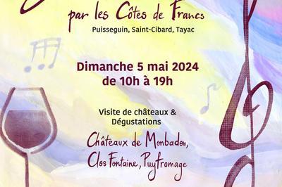 Balade Musicale par les Ctes de Francs Bordeaux  Saint Cibard