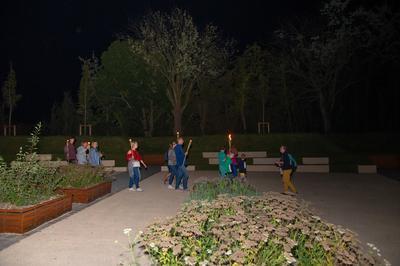 Balade nocturne sur le chemin de ronde  Gravelines