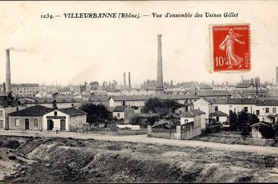 Balade Urbaine - Gillet, Trajectoires D'une Aventure Industrielle  Lyon