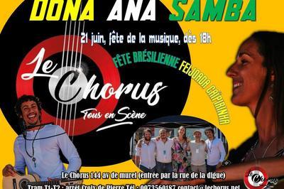 Concert de Samba avec Dona Ana  Toulouse
