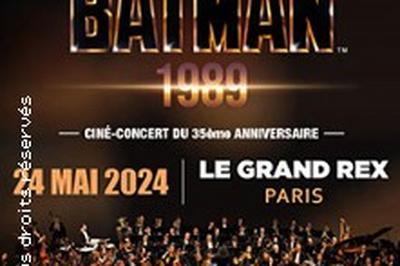 Batman 1989, Cin Concert du 35me Anniversaire  Paris 2me
