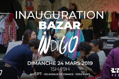 Bazar Indigo : Braderie d'objets/vtements, Ateliers, DJ Funk et Concert  Paris 13me