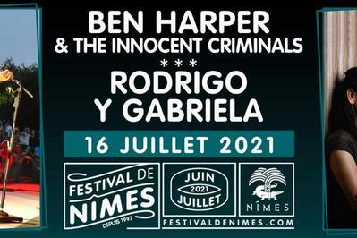 Ben Harper & The Innocents Criminals et Rodrigo y Gabriela - Report  Nimes