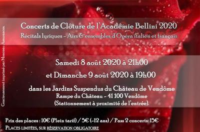 Vincenzo Bellini Belcanto Acadmie - Concerts de Clture  Vendome